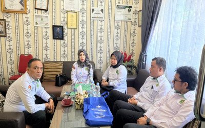 Kamad MAN Binjai Sambut Kunjungan Silaturahmi Kabag. TU Fakultas UINSU