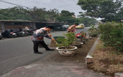 MAN Binjai Laksanakan Kegitan Gotong Royong Tumbuhkan Kebersamaan