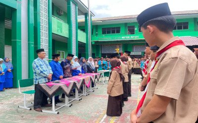 Ka. MAN Binjai Lantik Kepengurusan OSIM T.P 2025-2026 Berjalan Dengan Lancar